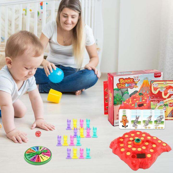 bunny-game-for-kids-educational-fun-party-parent-child-family-game-defend-the-carrot-developmental-board-game-for-preschoolers-toddler-boys-and-girls-polite