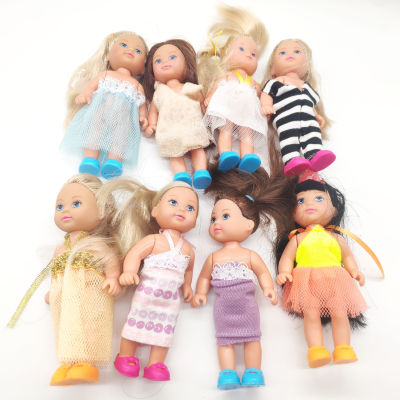 ของเล่นตุ๊กตา Kelly สำหรับเด็กผู้หญิงขนาด11ซม. ตุ๊กตาจิ๋ว1ชิ้น