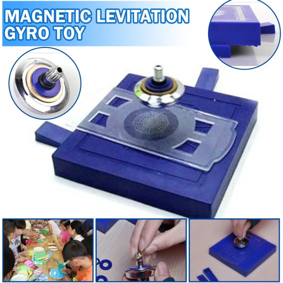 Metal Anti-Gravity Spinner Balance Toys, Precision Metal Finger Spinner  Gyroscope Educational Gift Physics Training Gyro for Kids