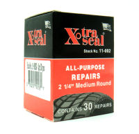 1 กล่อง 30แผ่น แผ่นปะยางใน X-tra Seal สำหรับรถทั่วไป ขนาด 57 มม. Made in USA.