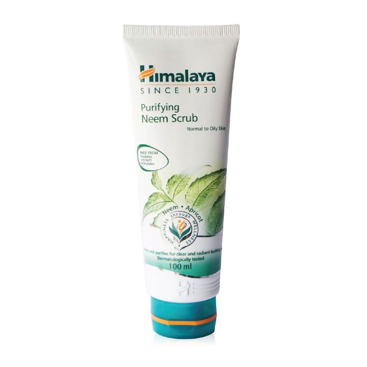 himalaya-herbals-purifying-neem-scrub-100-ml-สครับลดสิวเสี้ยน-ทำความสะอาดผิวหน้า-1200466