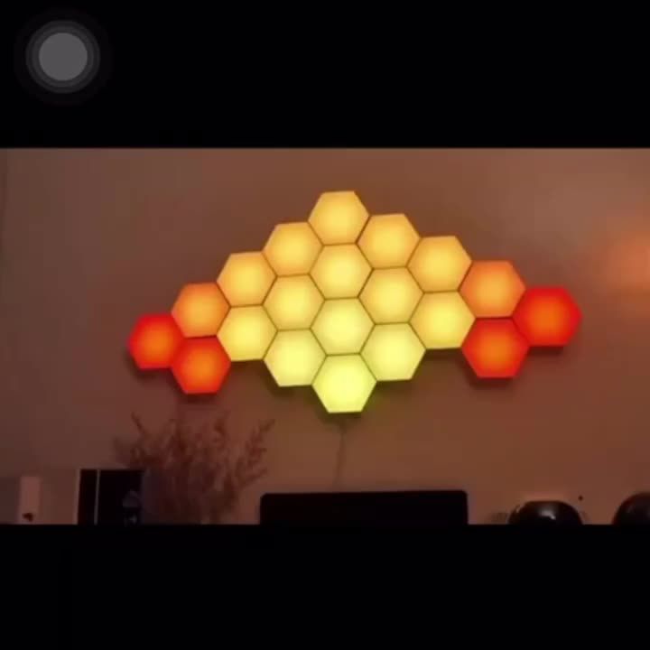 Quantum Lampe LED Hexagonale