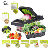 Vegetable Cutter Multifunctional Vegetable Slicer Kitchen Accessories Basket Fruit Potato Peeler Carrot Grater Vegetable Slicer