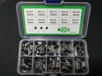 ✿✼ 1BOX 200pcs 10 Valuesx20pcs Transistor Kit Assort Set BC327/BC337/BC517/BC547/BC548/BC549/BC550 BC556/BC557/BC558 Mix Diode Pack