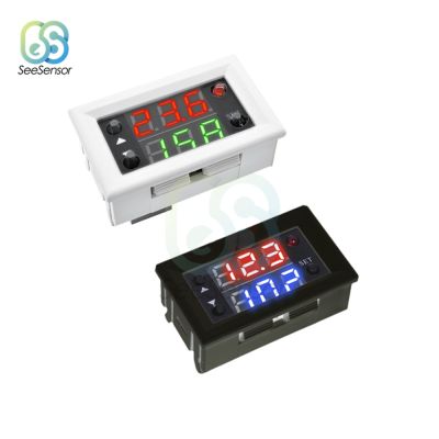 【Worth-Buy】 รีเลย์ตัวจับเวลา Led ขนาดเล็ก12V รีเลย์หน่วงเวลาแบบ Dual Display Time Relay หน่วงเวลาสวิตช์ควบคุมวงจรเวลา20a