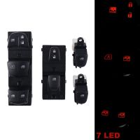 Car Window Switch Window Main Switch Red Light 25401-1KA0A 25401-1KA0B 25411-1KL5A for Nissan Qashqai Altima Sylphy Tiida