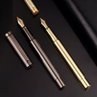 High-end Business Metal Fountain Pen Signature Pen Student Calligraphy Fountain Pen Office Gifts  Pens