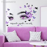 ✢✠✢ 1pc Butterfly Figure Graphic Wall Sticker Modern Self Adhesive Wall Art Decal For Home Decor