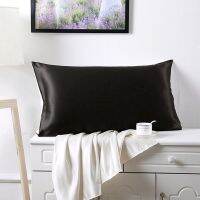 [2019NEW]bluekeyso New Silk 1PC Soft Mulberry PurePillowcase Bed Cushion Covers Queen Standa