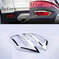 For Ford EscapeKuga 2013-2019 Car Rear Fog Light Lamp Cover Trim Bumper Reflector Decoration Accessories For Ford 2013