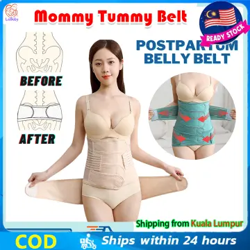 Buy +MD Breathable Waist Trainer Belly Compression Band Tummy