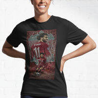 2023 เสื้อยืดฟุตบอลใหม่วอลเปเปอร์ MoSalah Art Active T-Shirt