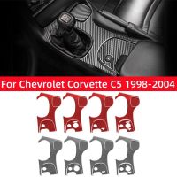 For Chevrolet Corvette C5 1998-2004 Accessories Carbon Fiber Interior Car Central Control Gear Shift Panel Trim Cover Stickers