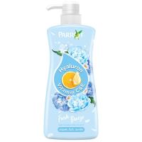 [Limited Deal] Free delivery จัดส่งฟรี Parrot Natural Filler Hyaluron Fresh Breeze Body Wash 450ml. Cash on delivery เก็บเงินปลายทาง