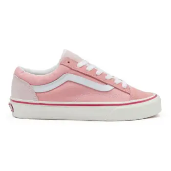 Red and pink on sale vans