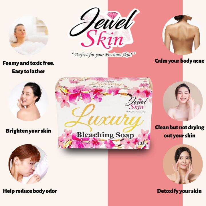 Jewel Skin Luxury Bleaching Soap Ultra Bleaching Intensive Skin