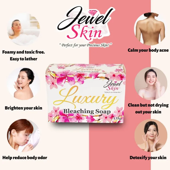 Original Bleaching Soap With Glutathione Complex 10x Whitening Skin Natural And Organic 3247