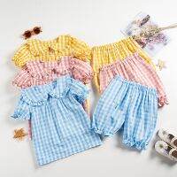 Sleepwear Sets for Shirt and Pants 2pcs Pajama Suits Children Clothing