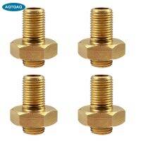 4Pcs/Set Large Bore Brass Tire Valve Stem Reducer Adapter Internal