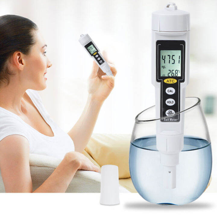 เครื่องวัดอุณหภูมิความเค็ม-salinity-tester-digital-salinity-meter-marine