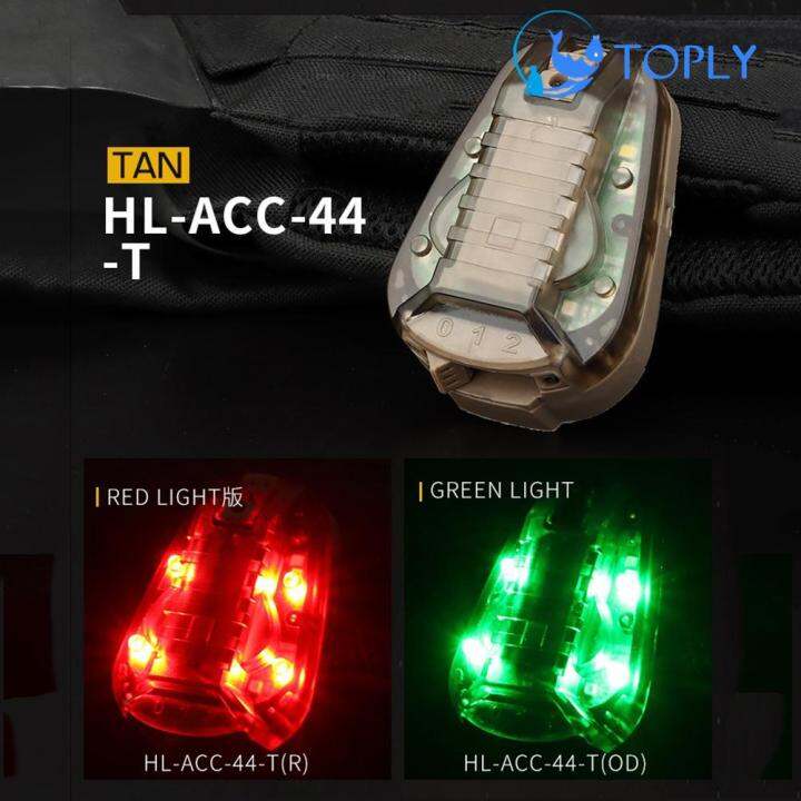 Tactical Helmet Strobe Light harge Mpls 4 Modes Waterproof Multipurpose Ladybird Lamp Outdoor