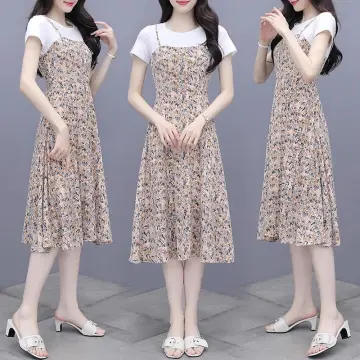 Shop Short Front Long Back Flower Dress with great discounts and prices  online - Jan 2024