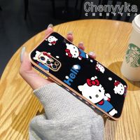 เคส Chenyyka สำหรับ Vivo V17 V19 Neo V19 (อินโดนีเซีย) เคสการ์ตูนลาย Hello Kitty ดีไซน์ใหม่ด้านข้างเคสโทรศัพท์ซิลิโคนฝาปิดเลนส์เต็มรูปแบบกล้องปกป้องกล่องกันกระแทก Softcase