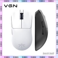 VGN Dragonfly F1 2.4G เมาส์ไร้สาย3395อุ้งเท้าแบบชาร์จไฟได้ Type-C สองโหมดเมาส์สำหรับเล่นเกมส์ Fps น้ำหนักเบาอุปกรณ์เสริมเกมส์พีซี