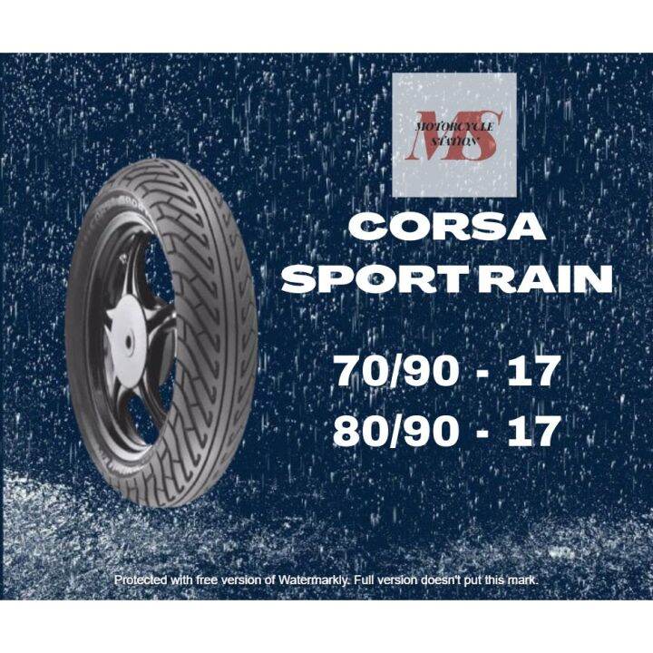 CORSA TYRES SPORT RAIN SR TUBELESS READY STOCK Lazada