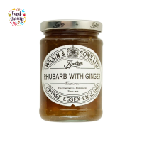 Wilkin and Sons Tiptree Rhubarb With  Ginger Conserve 340g วิลคิน แอนด์ ซัน รูบาร์บ ผสมขิงอนุรักษ์ 340 กรัม