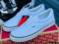 รองเท้าVANS AUTHENTIC ERA WHITE SNEAKERS SIZE.36-44 รองเท้าผ้าใบแวนส์ รองเท้าลำลอง รองเท้าสีขาว รองเท้าผ้าใบ รองเท้าใส่ทำงาน (สินค้าพร้อมส่ง)