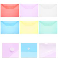 ✤ Folder Office Bags Document Storage File Plastic Envelopes Practical Organizers