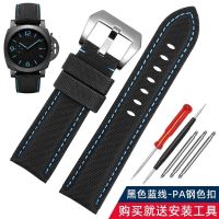 ▶★◀ Suitable for Panerai nylon carbon fiber watch strap 441/PAM01661 watch strap 22 24MM