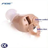 ☊✣☢ Portable Mini CIC Digital Invisible Hearing Aid Sound Amplifier In the Ear Tone Volume Adjustable Hearing Aids Dropship S-218