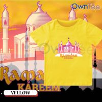 เสื้อยืดคอกลม แขนสั้น ผ้าฝ้าย 100% พิมพ์ลาย Ramadan 17 สําหรับเด็กทุกเพศ