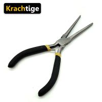 QZ-Krachtige 4.5inch Needle Nose Pliers Long Nose Plier Press Tool Multi Tool Forceps Repair Hand Tools