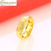 TenLucky สิ่งแวดล้อมเพื่อสุขภาพแฟชั่น916สีทองสากลปรับความกว้างแหวนสำหรับสาวผู้หญิงที่มีกล่องเครื่องประดับ