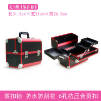 Women portable cosmetic case professional suitcase nail beauty eyelash tattoo tool box quality multi-function travel luggage bag