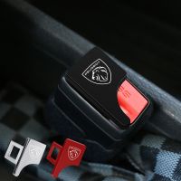 ❧☌♀ Car Safety Buckle Clip Seat Belt Plug Alarm Canceler Stopper For Peugeot 2008 3008 307 308 206 207 208 407 508 5008 Accessories