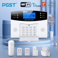 【LZ】✹  PGST PG505 Keypad GSM Alarm Security 433MHz Wireless Smart Home Burglar Alarm System APP Control Motion Detector Door Sensor