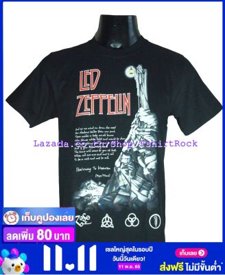 เสื้อวง LED ZEPPELIN เลด เซพเพลิน ไซส์ยุโรป เสื้อยืดวงดนตรีร็อค เสื้อร็อค  LZN613 ถ่ายจากของจริง