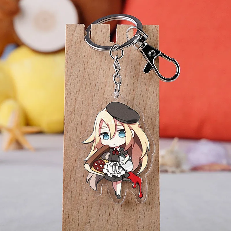 15CM Anime Angels of Death Figures Isaac·Foster Acrylic Stands