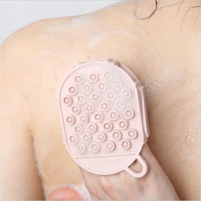 【CC】 New Mud Gloves Toiletries Double-sided Back Rub Artifact  Shower Scrubber Accessories