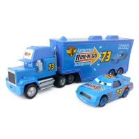 【Best-Selling】 Rokomari Fashion House รถ Pixar Mack &amp; No.73 Rev N Go Diecast รถของเล่นหลวม1:55แบรนด์ในและ Gratis Ongkir