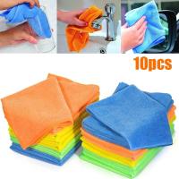 10 Cleaning Auto Soft Cloth Washing Cloth Towel Duster 20/25/30x20/25/30cm Car Home Cleaning Towels cloth Dish Cloth  Towels