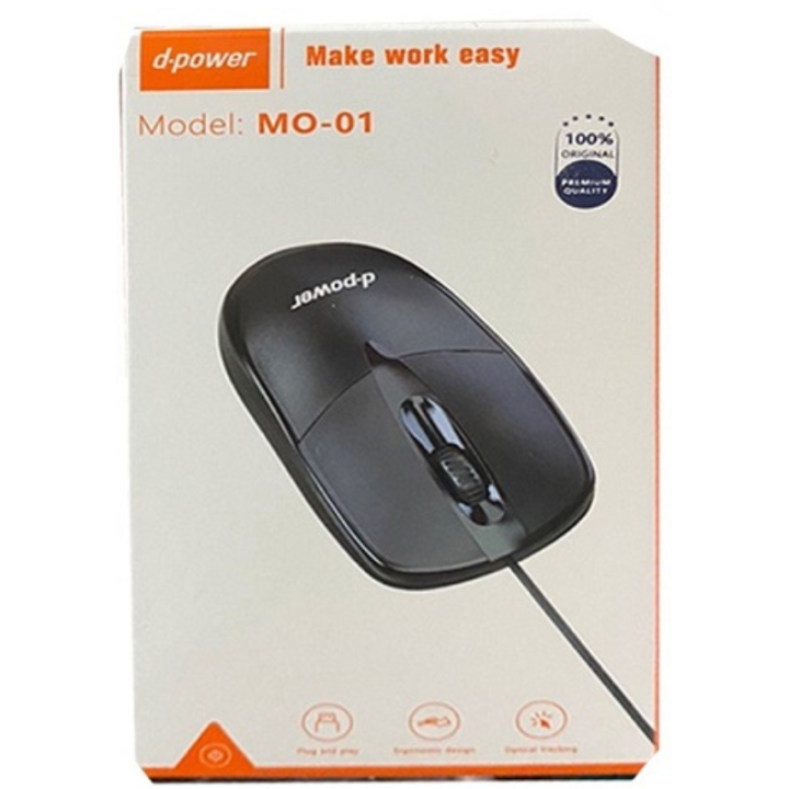 เมาส์-usb-mouse-มีสาย-d-power-รุ่น-mo-01-รับประกันสินค้า-1-ปี