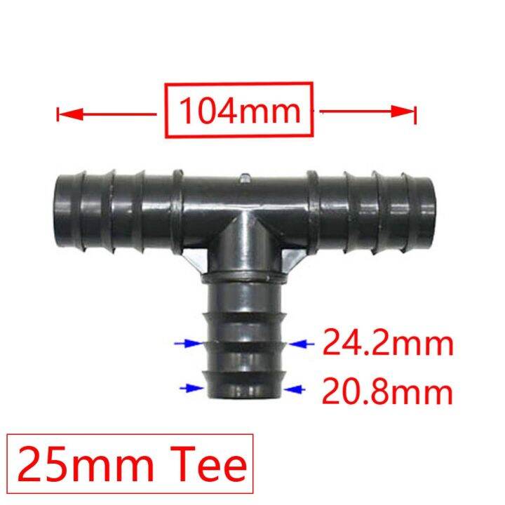 yf-16mm-20mm-25mm-garden-irrigation-tubing-barbed-tee-elbow-end-plug-pe-pipe-coupler-drip-for