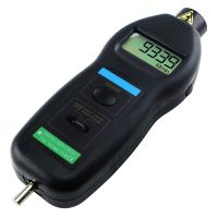 2in1 Digital Contact and Non-Contact Tachometer Laser / Photo m/min RPM Auto Ranging