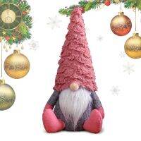 【CW】 Gnome Christmas Decorations Swedish Tomte Stuffed Gnomes Plush Gnome Faceless Doll Nordic Tabletop Decor Christmas Party