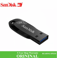 SanDisk แฟลชไดรฟ์ USB แฟลช256GB 512GB,เพนไดรฟ์1TB พร้อมสายคล้องหน่วยความจำสีดำสำหรับคอมพิวเตอร์